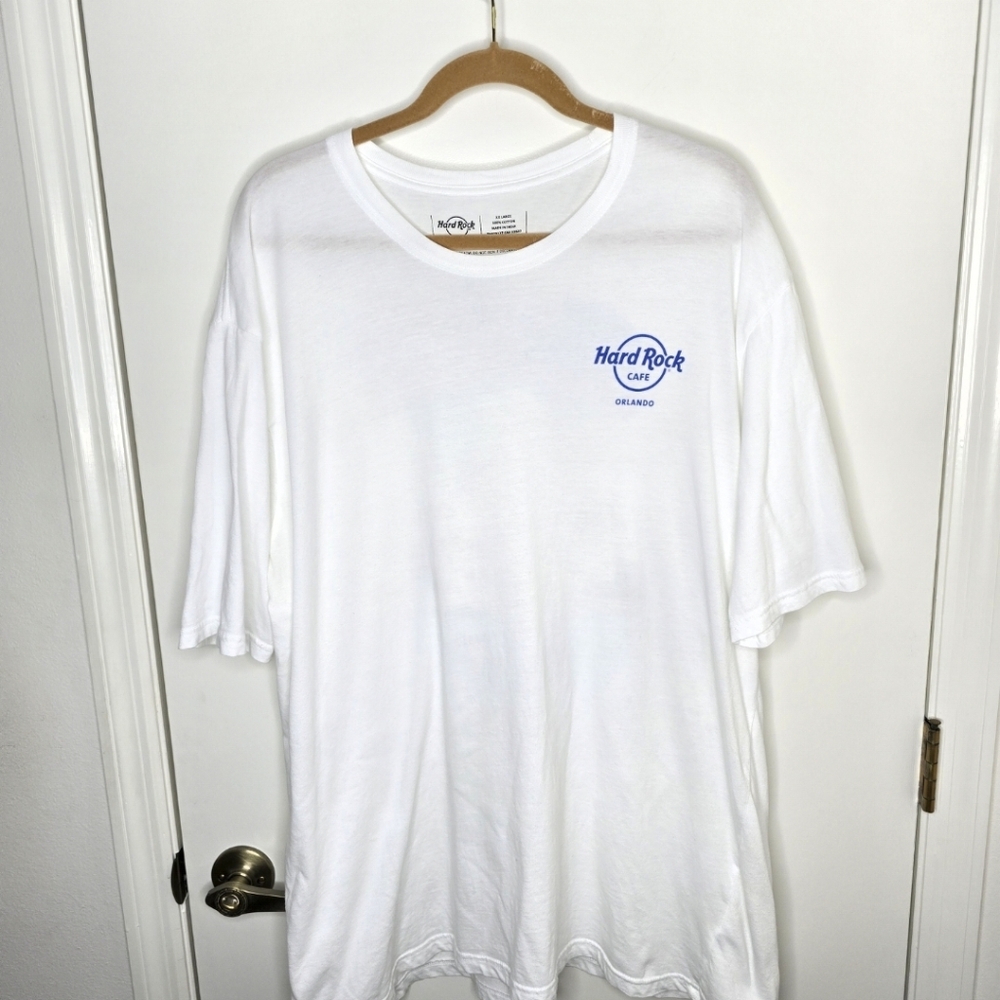 Men's Hard Rock Cafe Orlando White T-Shirt XXL